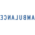 4" Mirror Image ECNALUBMA (AMBULANCE)