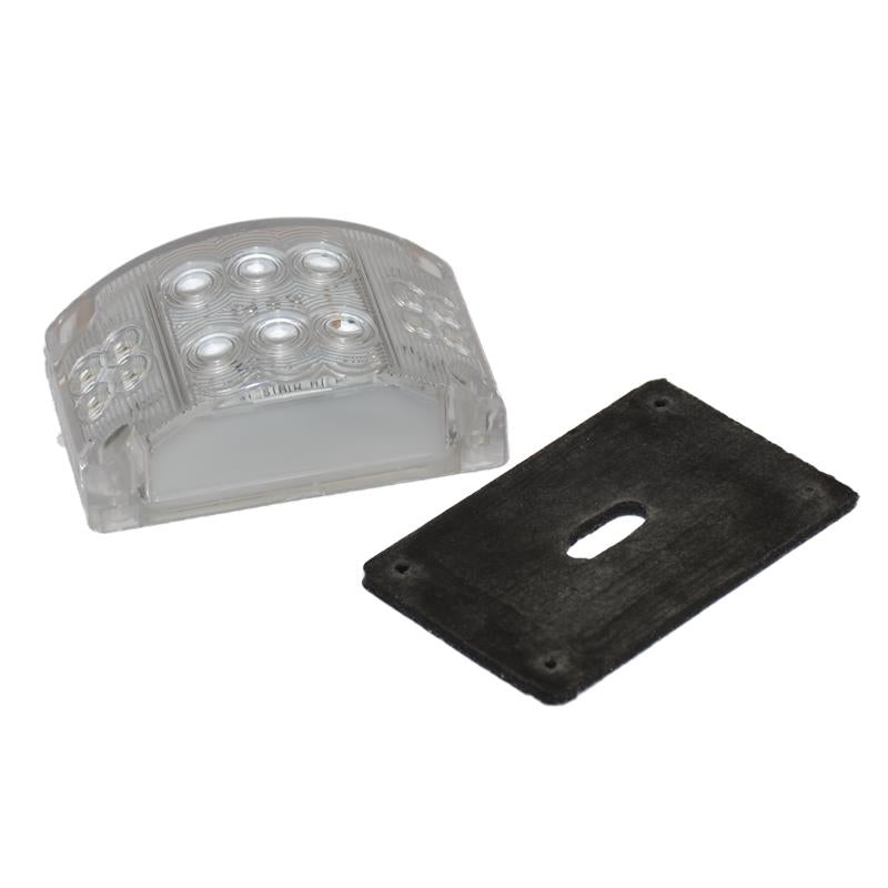 AEV Corner LED Marker Light (Rear) - Amber/Red Flashing, Red Marker