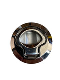 Southco Round Latch, Non-Locking, Chrome
