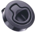 Southco Flush Pull Latch, Non-Locking, Black