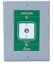 Oxygen Outlet, Ohmeda Style, 1/4" hose barb - AM-Z-TH01MO