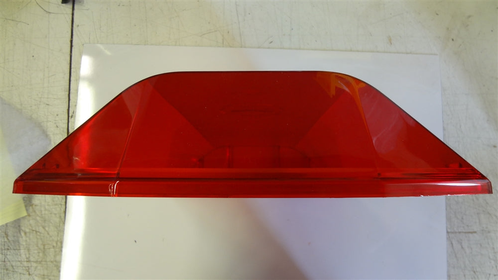 MX7000 Lightbar Lens, Top, Outboard, Red - CODE-T02102
