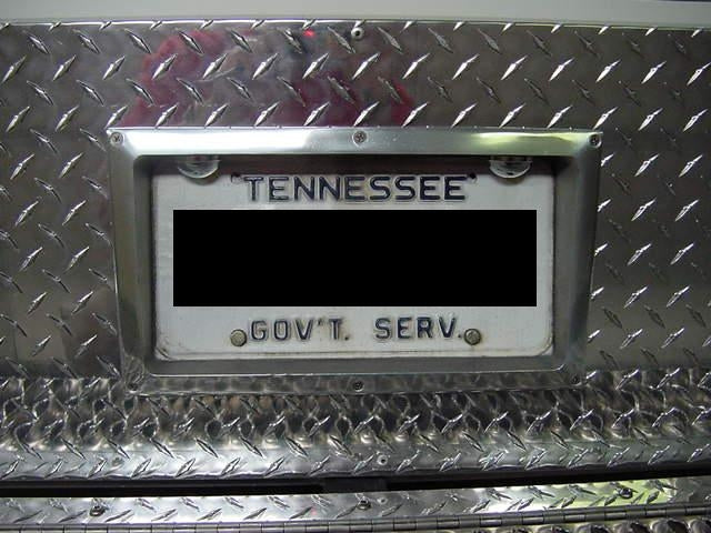 License Plate Holder - CPI-LP0002-1-C-CHA