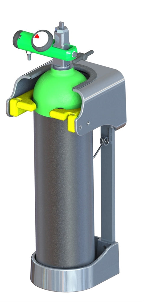 Quick Release O2 Bottle Holder - "D" Size - CPI-OA1201-D