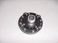 Thin 100 watt speaker driver with treaded neck