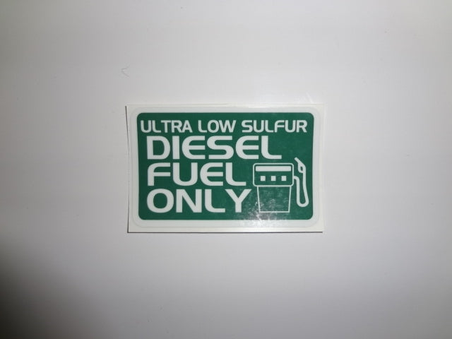 Diesel Fuel Only Decal - Diesel-Fuel-Only