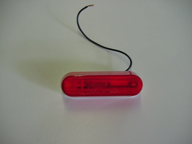 Wheeled Coach Style Clearance Light, Red - Grote 45252