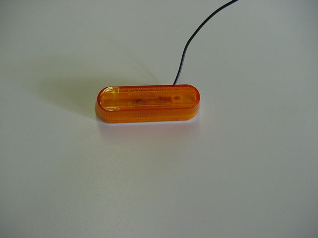 Wheeled Coach Style Clearance Light, Amber - Grote 45253