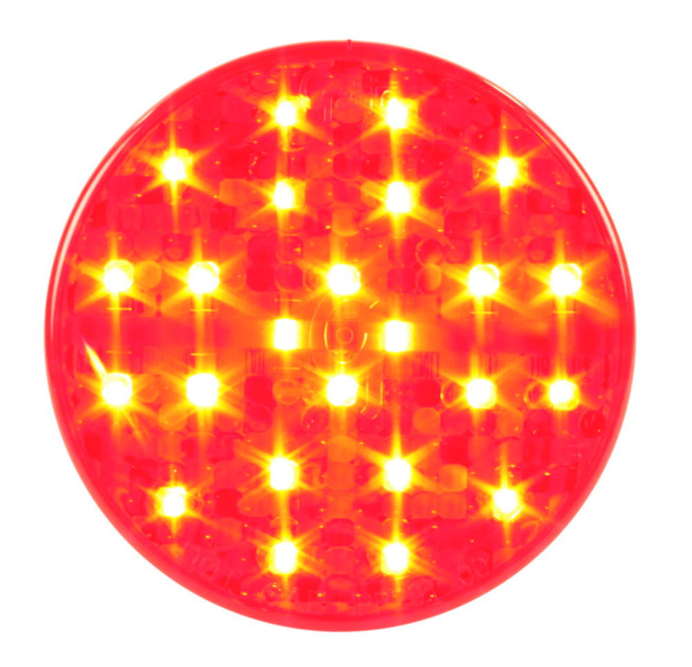 Grote Hi Count, Red LED 4" Grommet Mount Stop/Tail/Turn Light - Grote G4002