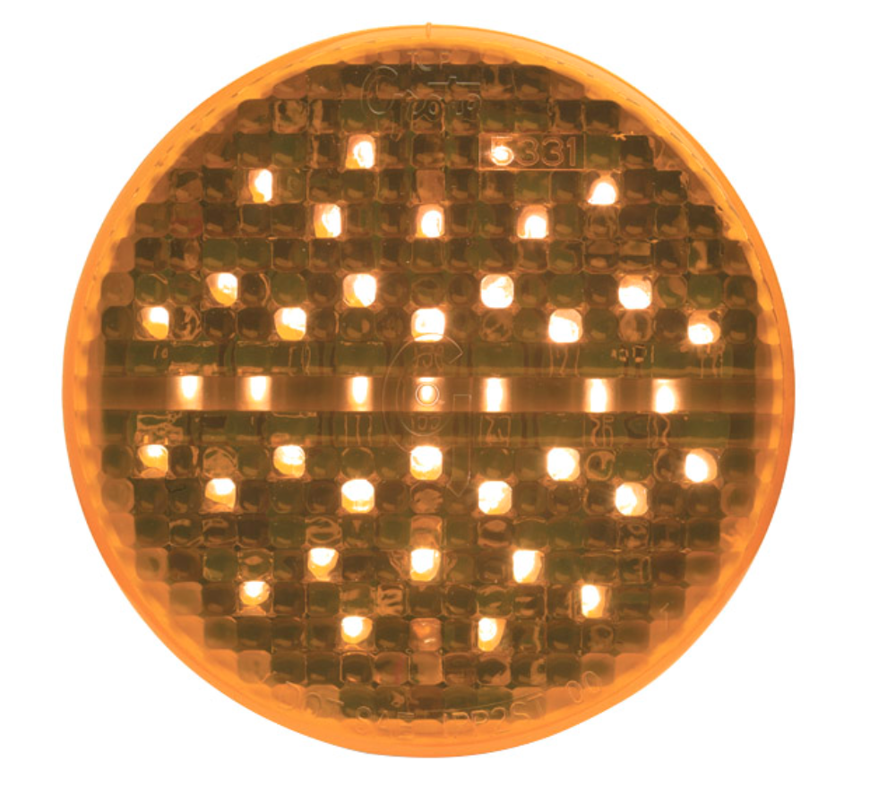 Grote Hi Count, Amber LED 4" Grommet Mount Light - Grote G4003