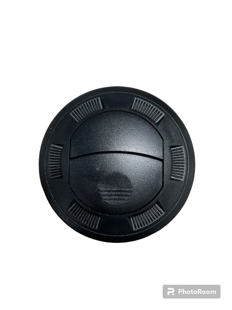 Round Vent, 3" hose diameter, Black - Hoseli-10.888.03