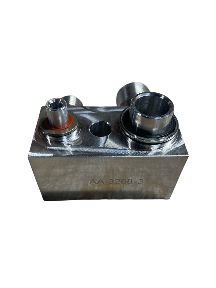 HVAC Adapter Block (2020-UP Chevrolet truck) - Hoseli-AA3268-3