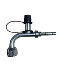 Metric Female Fitting to #6 hose - Hoseli-AQ9324-3