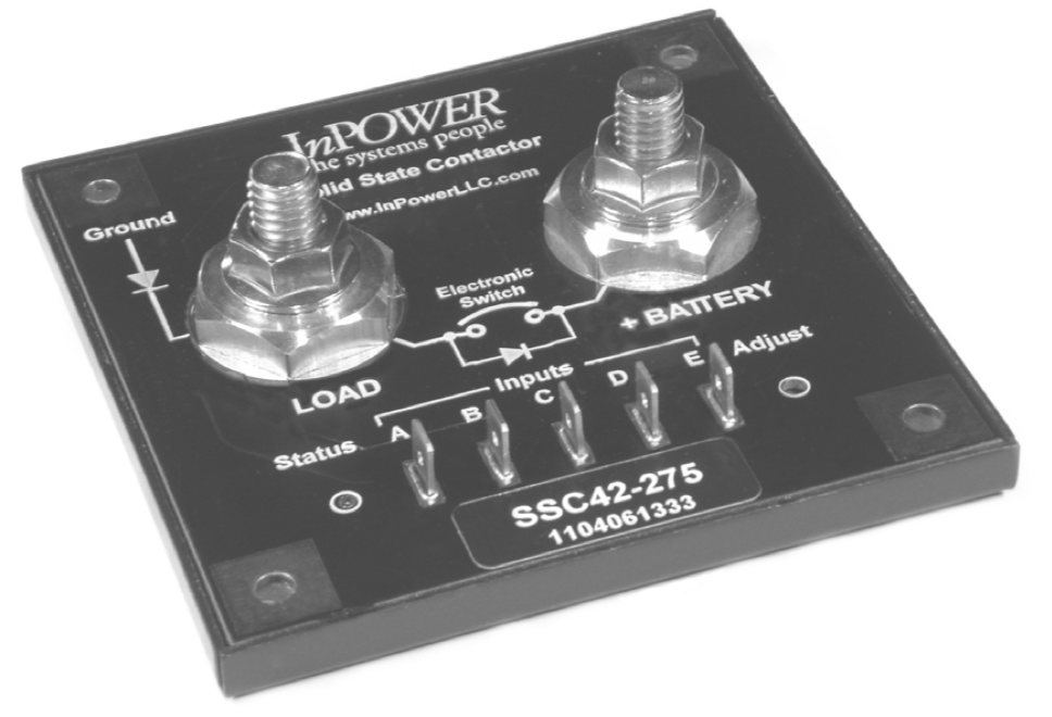 InPower Battery Disconnect Module, 275A - IP-SSC42-275