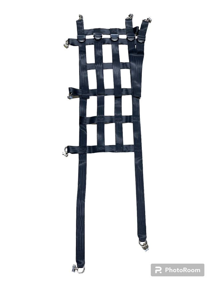 Man Saver Net for Wheeled Coach, Black - IT-ZRS-NETWC002-02A