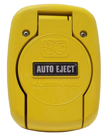 Kussmaul 30 Amp Auto Eject Cover only - KM-091-159YW-YELLOW