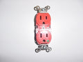 125V Duplex Receptacle, Lighted, Hospital Grade - RX-LEV-8200HLR