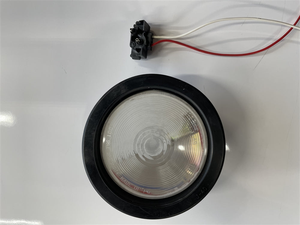 4" Round Grommet Mount Light, Clear - SALE-4-Round-Clear