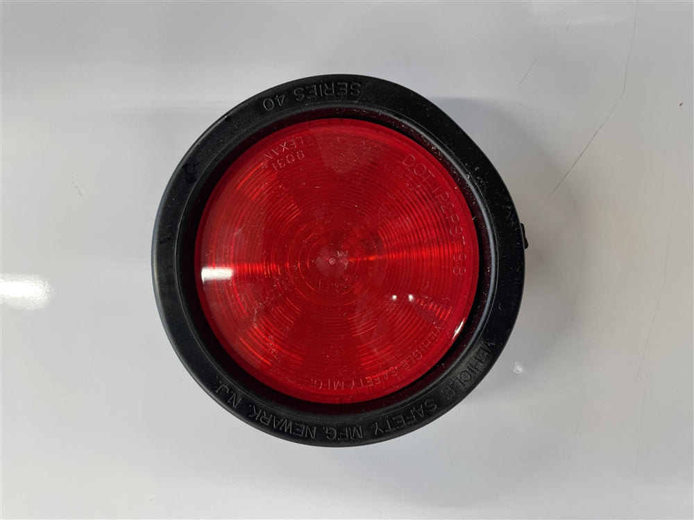4" Round Grommet Mount Light, Red - SALE-4-Round-Red
