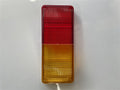 Whelen 73 series Red/Amber split lens - SALE-73-Red-Amber