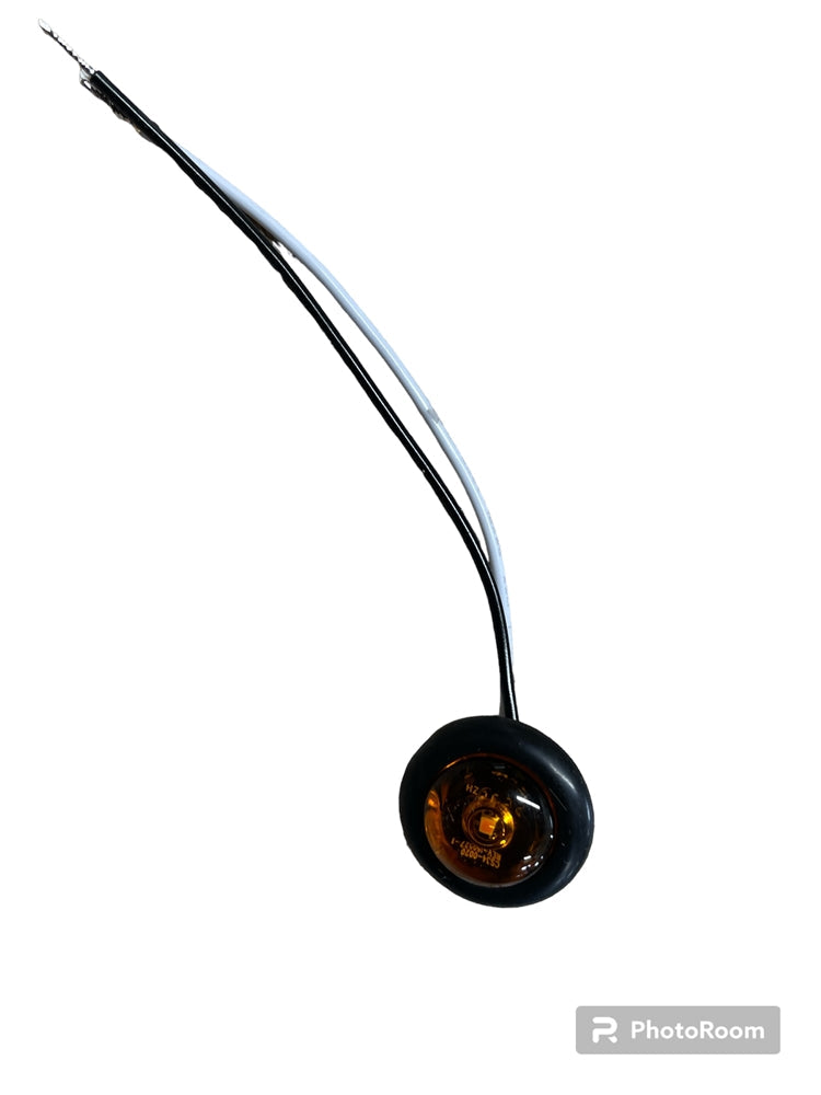TecNiq Amber LED Marker Light, Grommet mount - TEC-S37-AA09-1