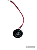 TecNiq Red LED Marker Light (Clear lens), Grommet mount - TEC-S37-RC09-1