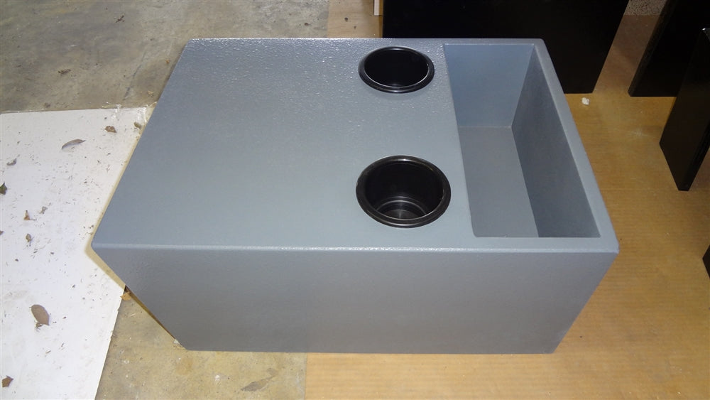 Type III Ford E-series console, Gray - Type-III-Ford-Console