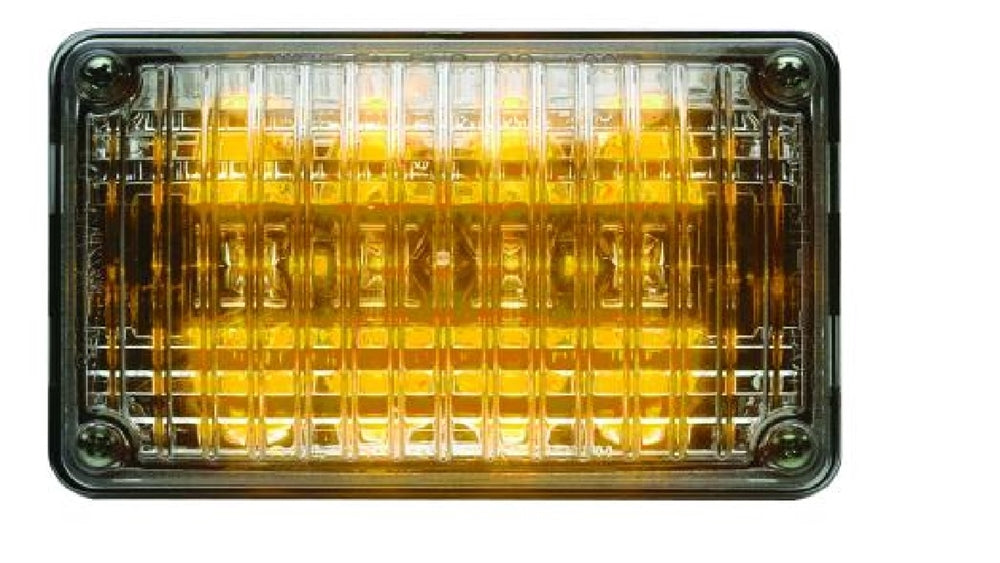 Whelen 600 Series Linear Amber Super-LED, Clear Lens - W-60A02FCR
