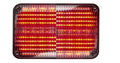 Whelen 600 Series Linear Red Super-LED, Clear Lens - W-60R02FCR