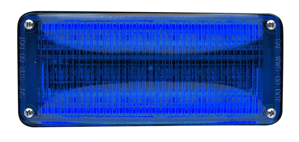 Whelen 700 series Super LED, Blue LED w/ Blue Lens - W-70B02FBR