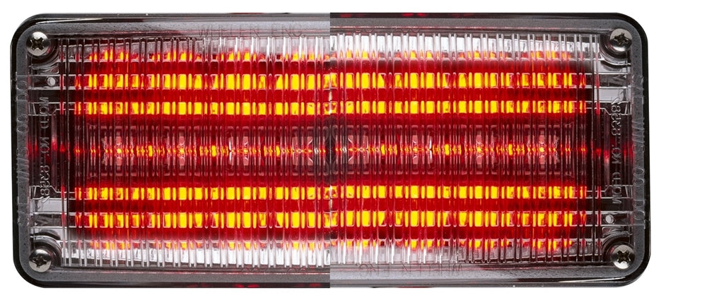 Whelen 700 Series Linear Super Red LED, Clear Lens - W 70R02FCR