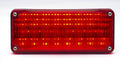 Whelen 700 Series Linear Super Red LED, Red Lens - W 70R02FRR