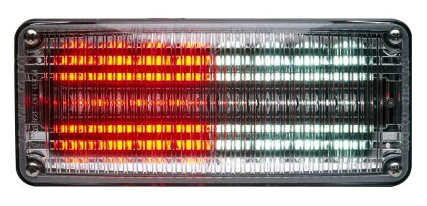 Whelen 700 series Red/White split LED - W-70RC6FCR