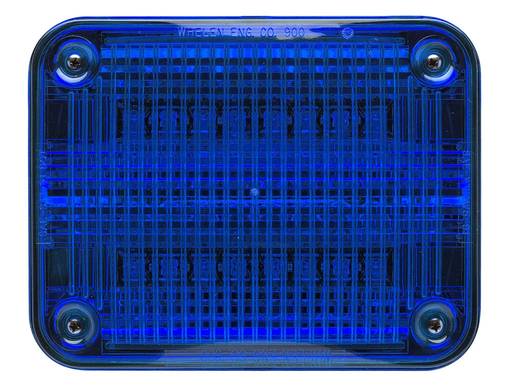 Whelen 900 series Super LED, Blue LED w/ Blue Lens - W-90BB5FBR