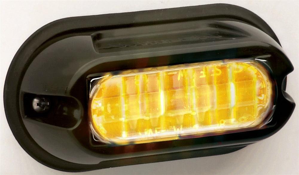 Whelen LINZ6 AmberLED Light w/ clear lens - W-LINZ6A