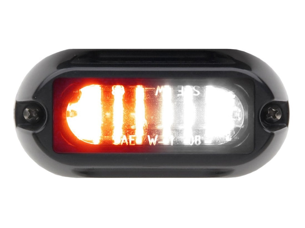 Whelen LINZ6 series Red/White split LED - W-LINZ6D