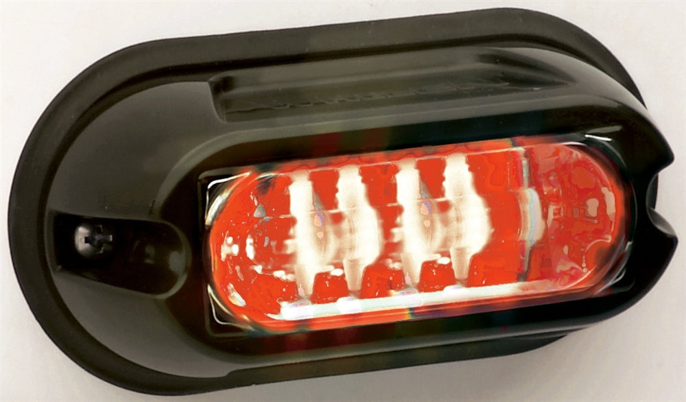 Whelen LINZ6 Red LED Light w/ clear lens - W-LINZ6R