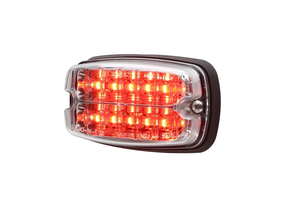 M4 Series Red LED w/ clear lens - W M4RC