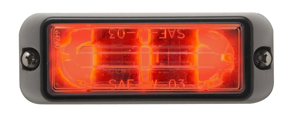 Whelen LIN3 Series Flashing Red Super-LED - W RSR02ZCR