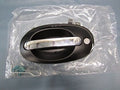 Wheeled Coach Oval Door Handle, Black & Chrome (Compartment) - WC-HA25833