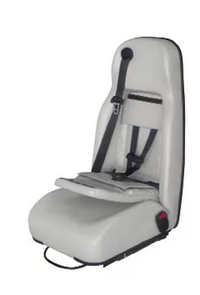 Attendant Seat with Child Safety Seat & 3-pt Belt - Wise-WM1637