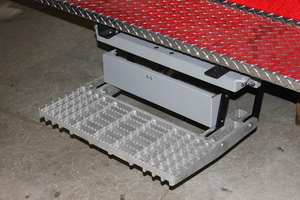 Electric Retractable Vehicle Step - 7-5/8" drop - Z-VS-24-9