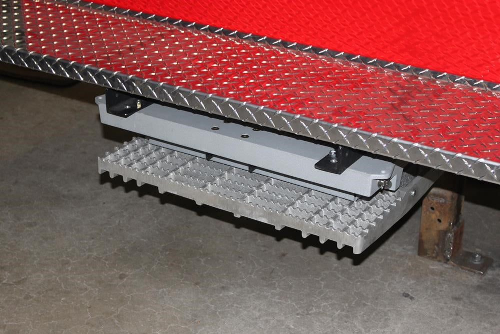 Electric Retractable Vehicle Step - 7-5/8" drop - Z-VS-24-9